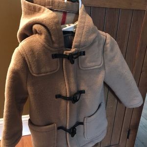 Burberry toddler wool coat